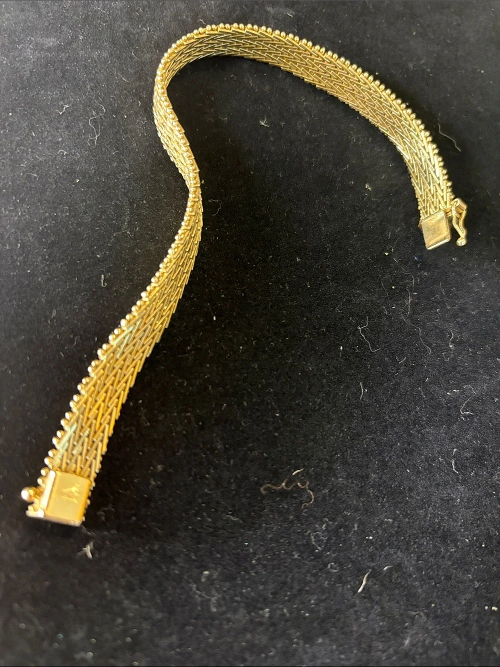 925 Italy  Woven Multi-Row Bracelet
